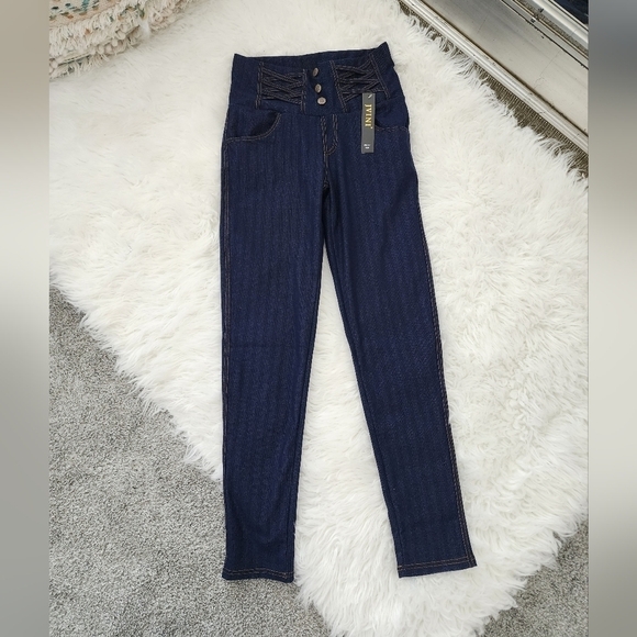 Jvini leggings size S/M. Wide waistband. New. - Picture 1 of 8